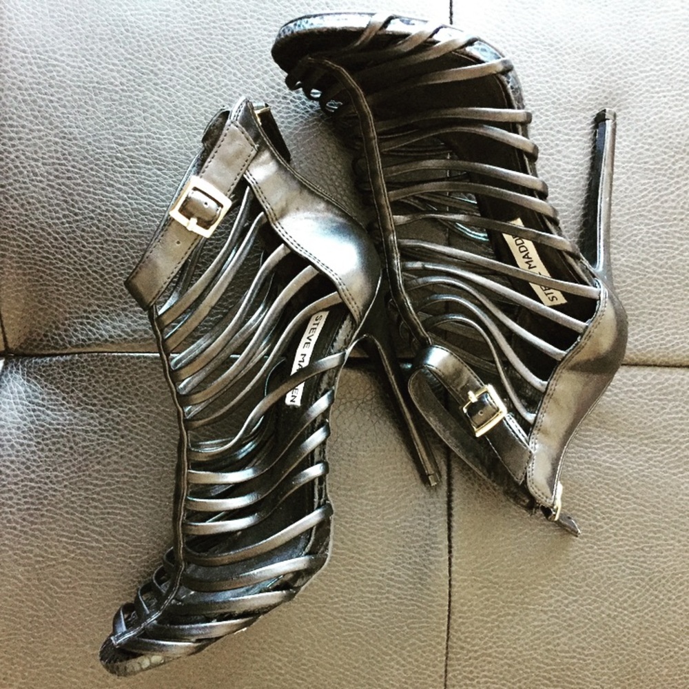 Steve Madden Caged heels.