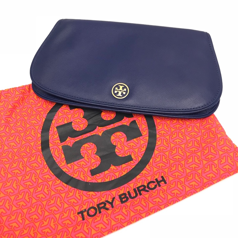 Tory Burch Robinson Colbalt bag