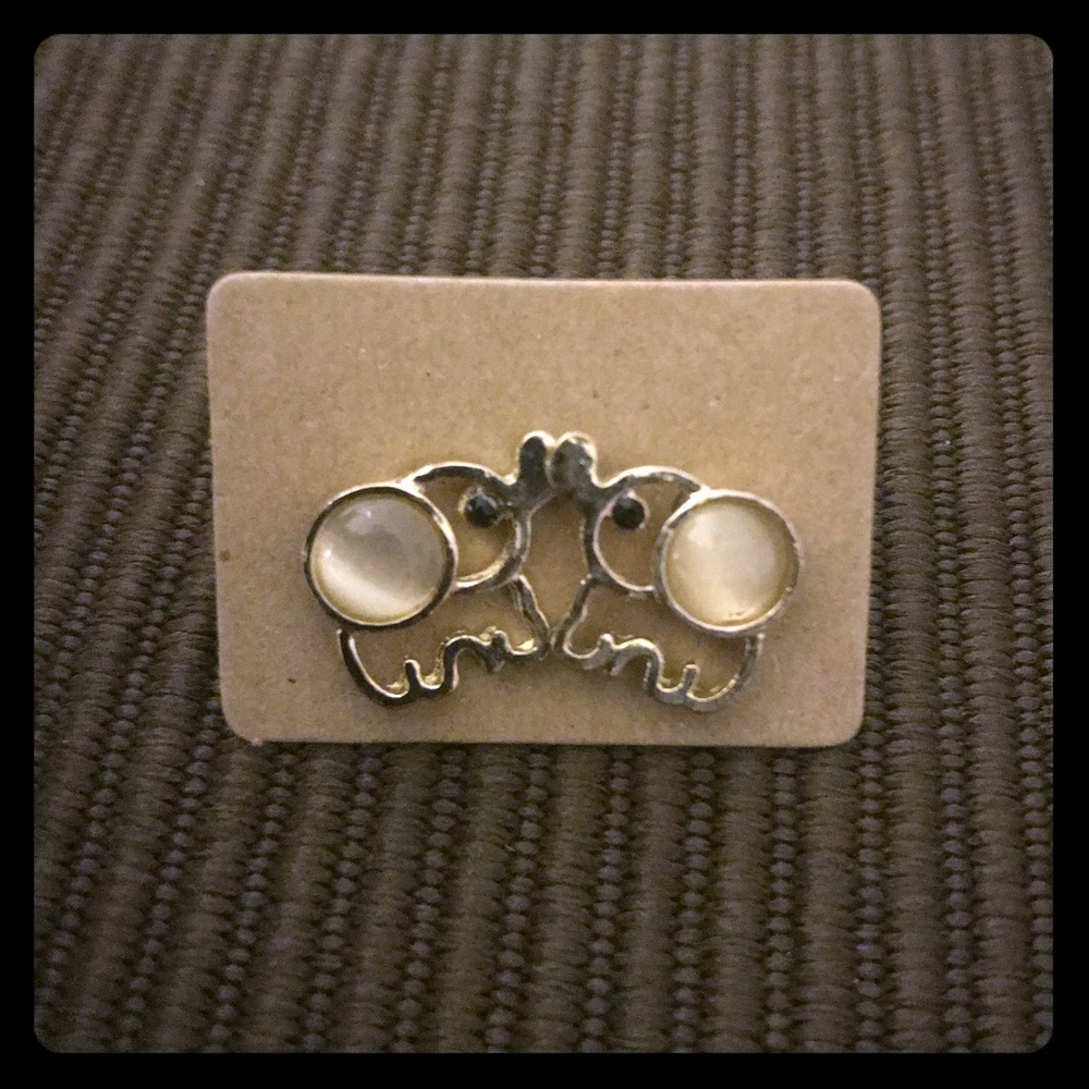 Elephant Stud Earrings