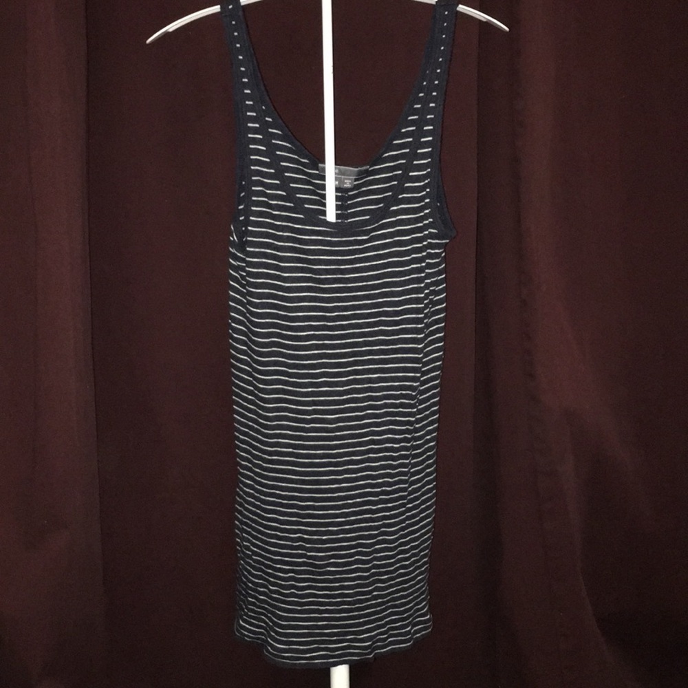 Vince Blue and White Striped Tanktop LOWEST PRICE
