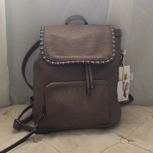 Jessica Simpson earl grey mini bookbag
