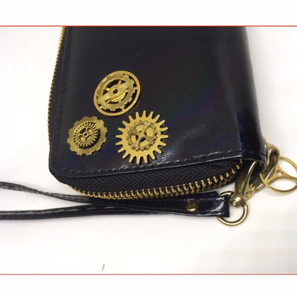 TIME PIECE STEAMPUNK CLUTCH PURSE BAG NWT - Picture 5 of 5