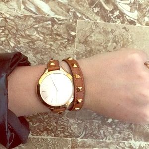 Michael Kors wrap bracelet watch