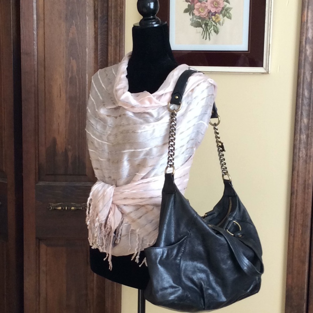 Hobo leather bag