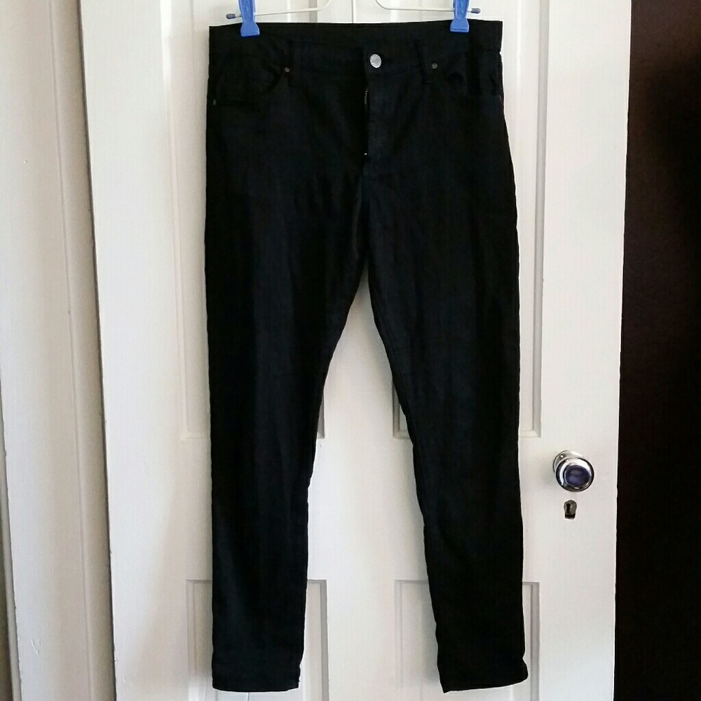Topshop black Leigh jeans