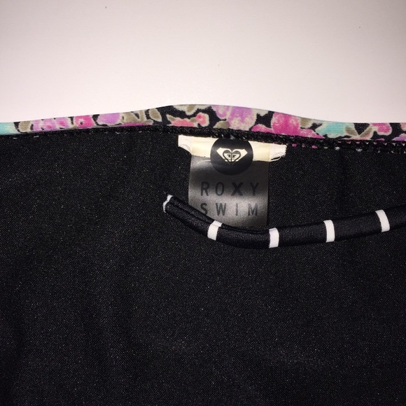Roxy black floral bikini bottom - Picture 4 of 4