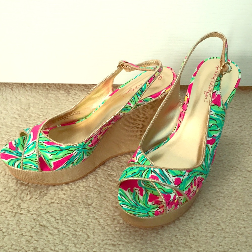 Lilly Pulitzer Wedges