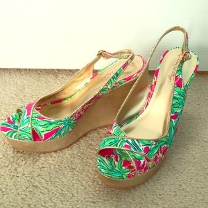 Lilly Pulitzer Wedges