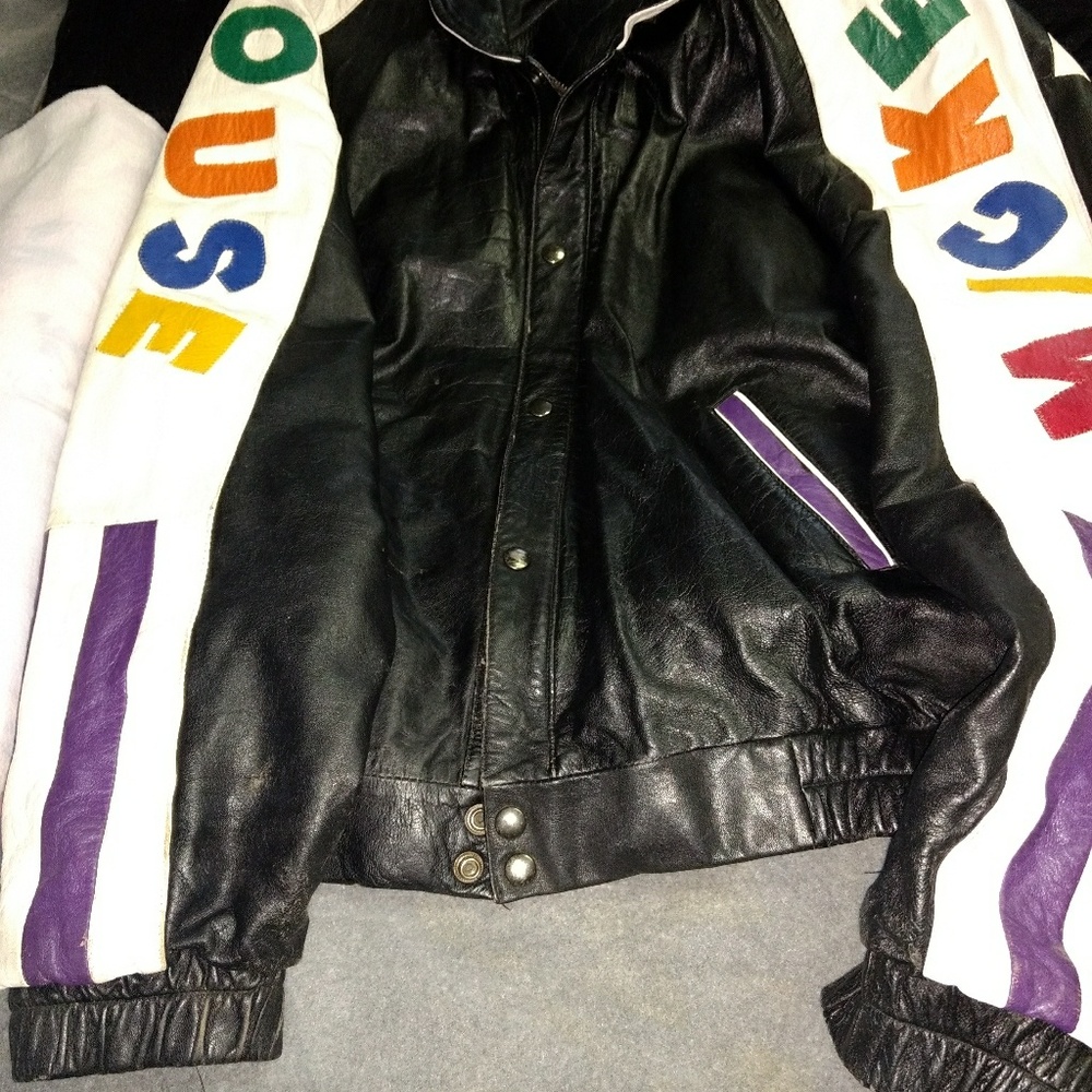 Mickey Mouse Leather Jacket