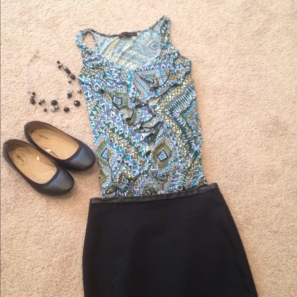 Ruffle Blouse