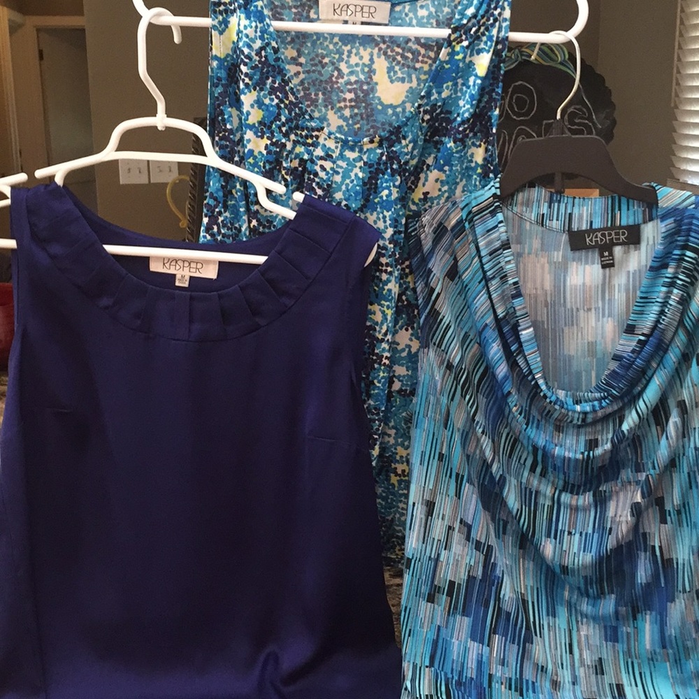 3 Kasper Shell Blouses - image 1