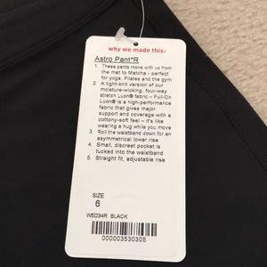 Lululemon Astro Pant