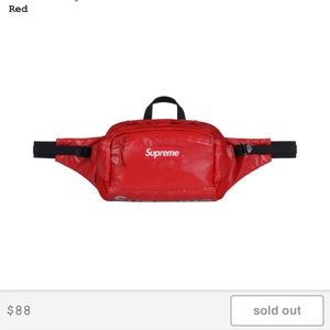 Supreme Waist Bag (Red)