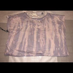 Crop top multi-colored shirt