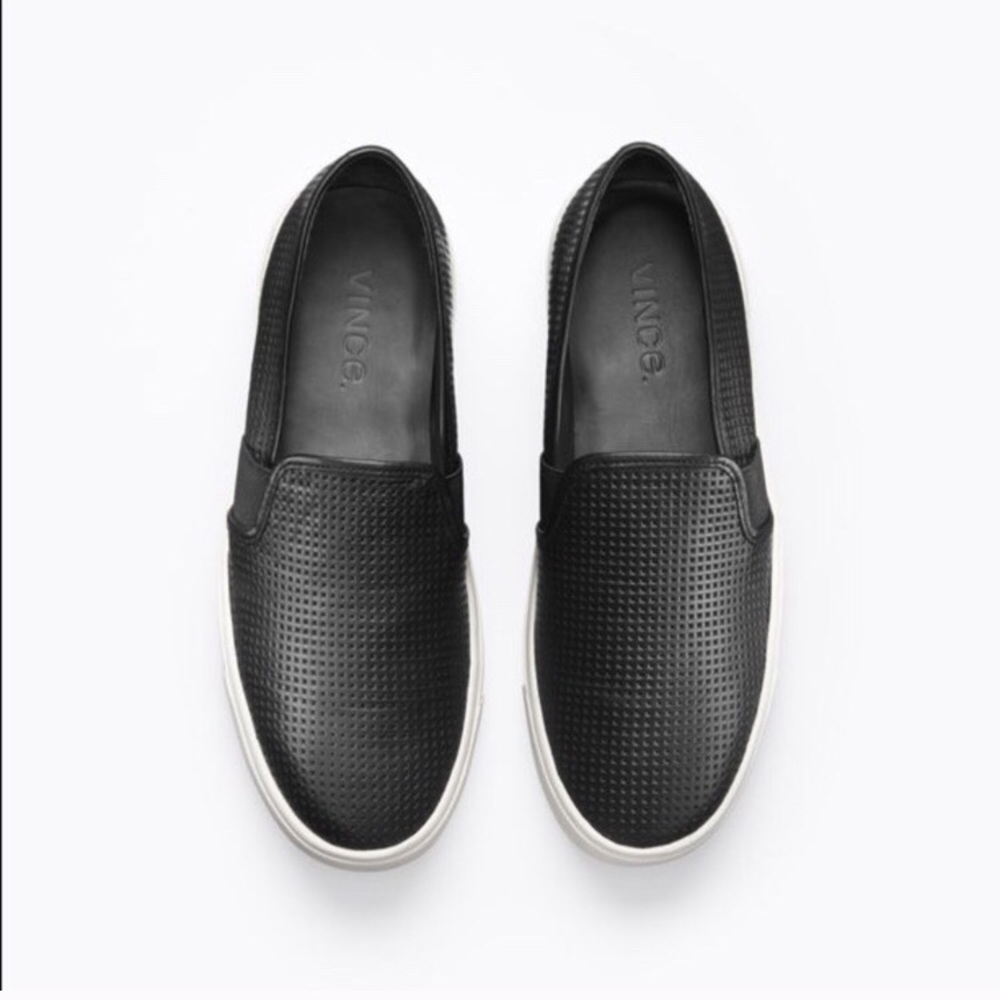 Vince Blair Perforated Leather Sneakers