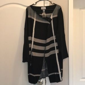 NWT plaid cardigan 1x