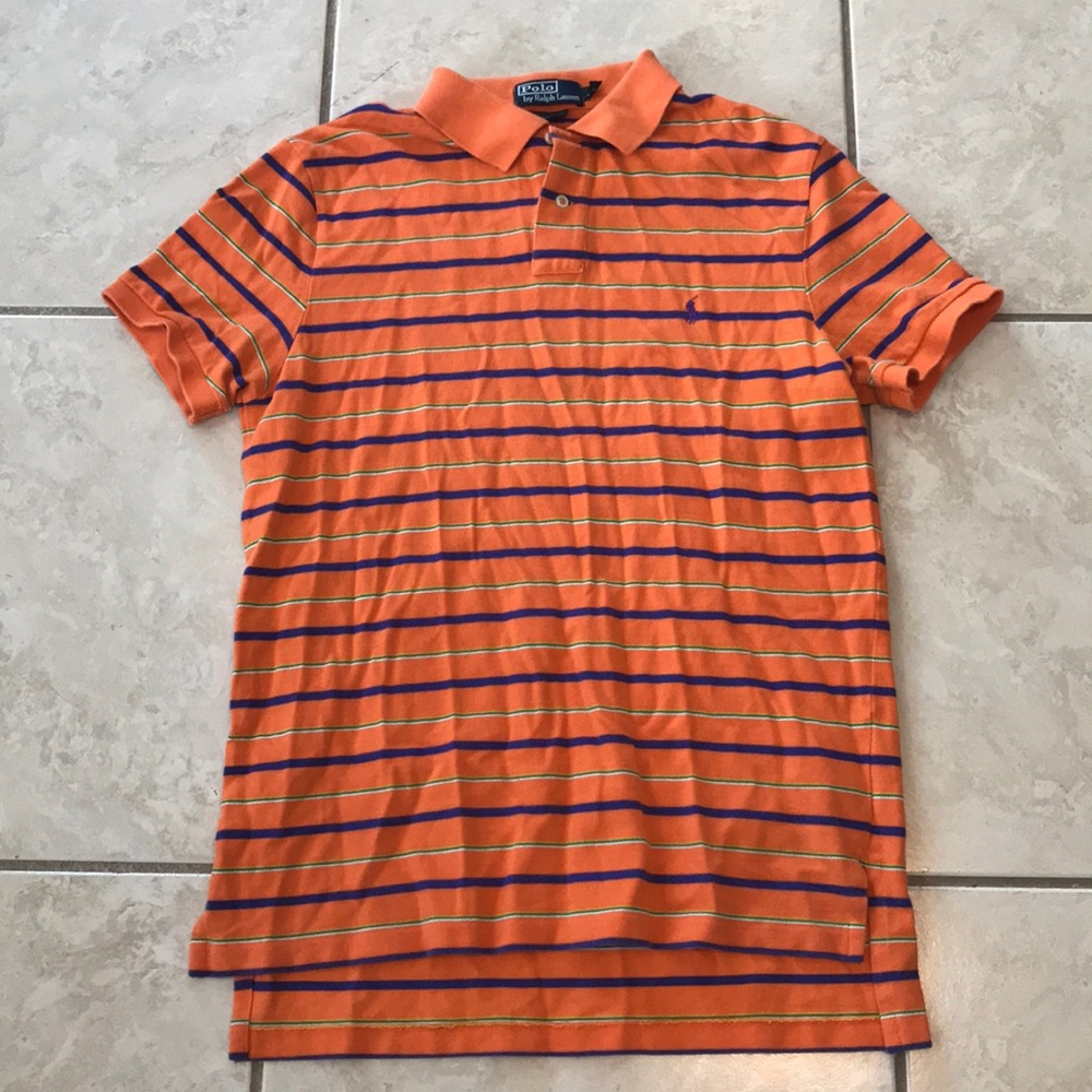 Ralph Lauren Orange Polo