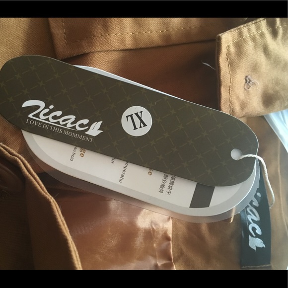 Brand New Men's Button Up Jacket with hood. - Picture 6 of 8