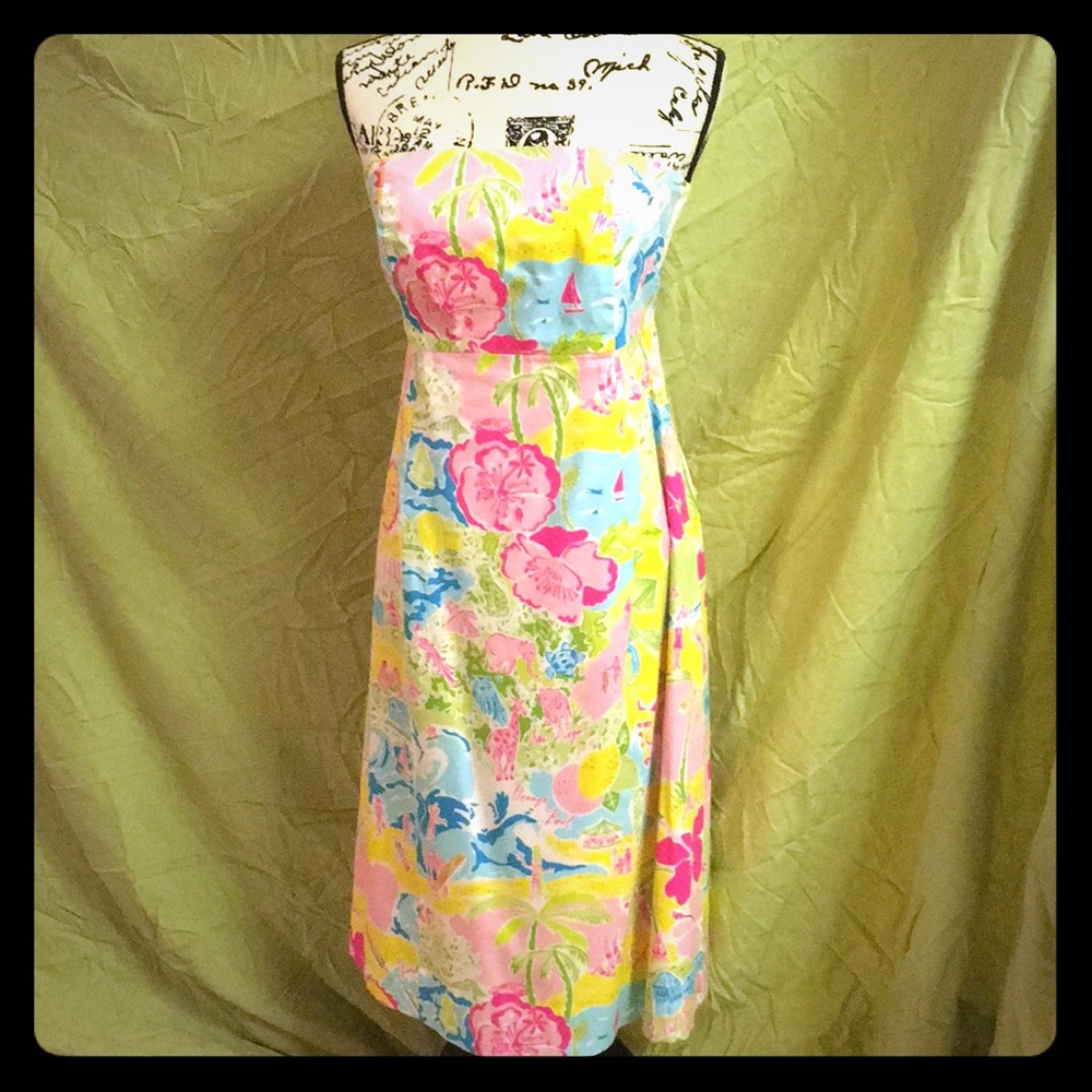 Lilly Pulitzer Vintage Halter Dress
