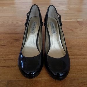Steve Madden Black Patent Leather Heels