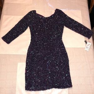 Purple Sequence dress