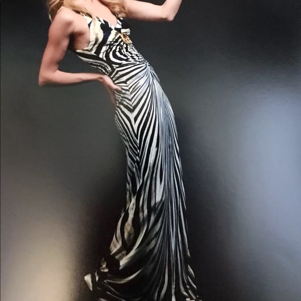 NWT Roberto CAVALLI Gown. Purchased at Saks