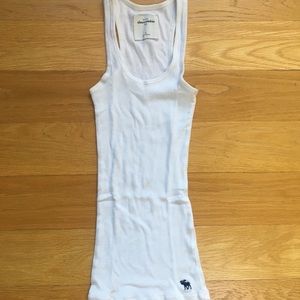 Abercrombie Kids white tank top