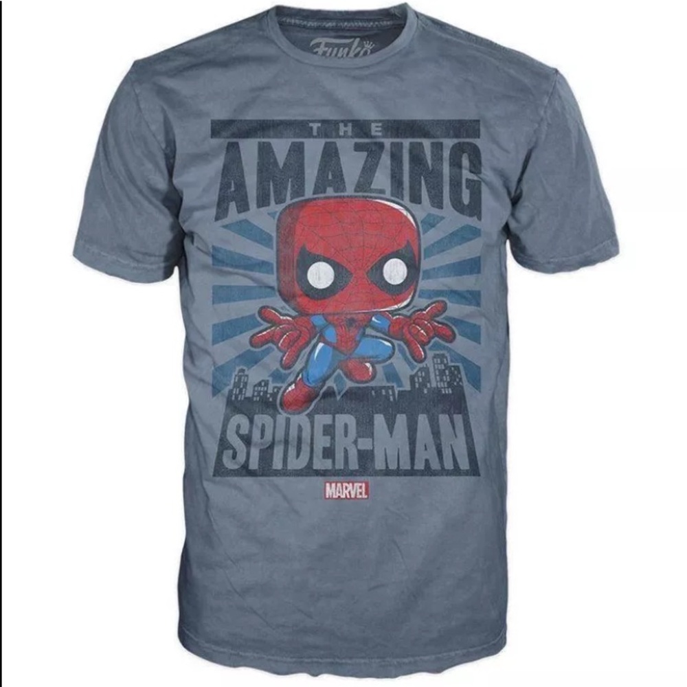 Funko Pop!  Spider-Man T-shirt NEW