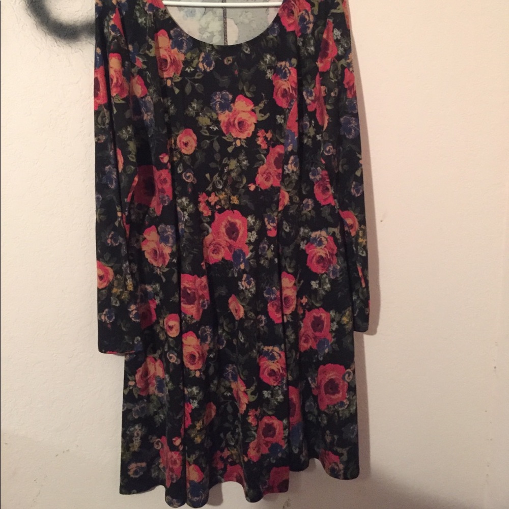 Floral Fall Dress