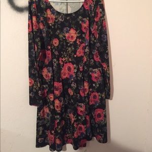 Floral Fall Dress