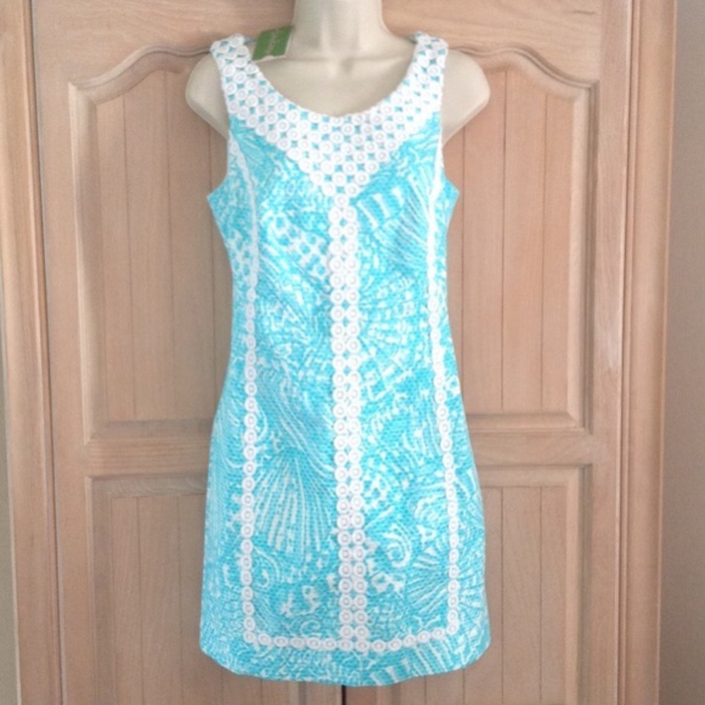 MacFarlane Detail Shift Dress