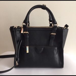 Mini City Crossbody Bag - Black