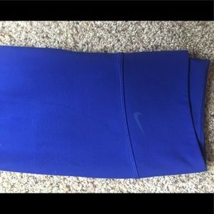 Blue Dri-Fit Nike legging