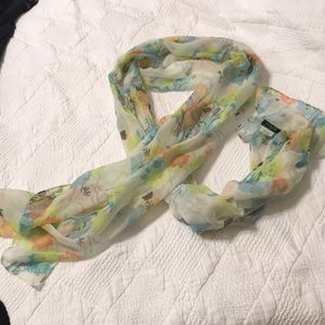 Jcrew floral print scarf