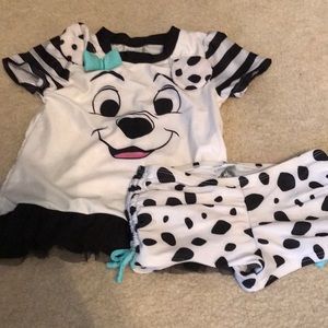 Little girl 2 piece swimsuit