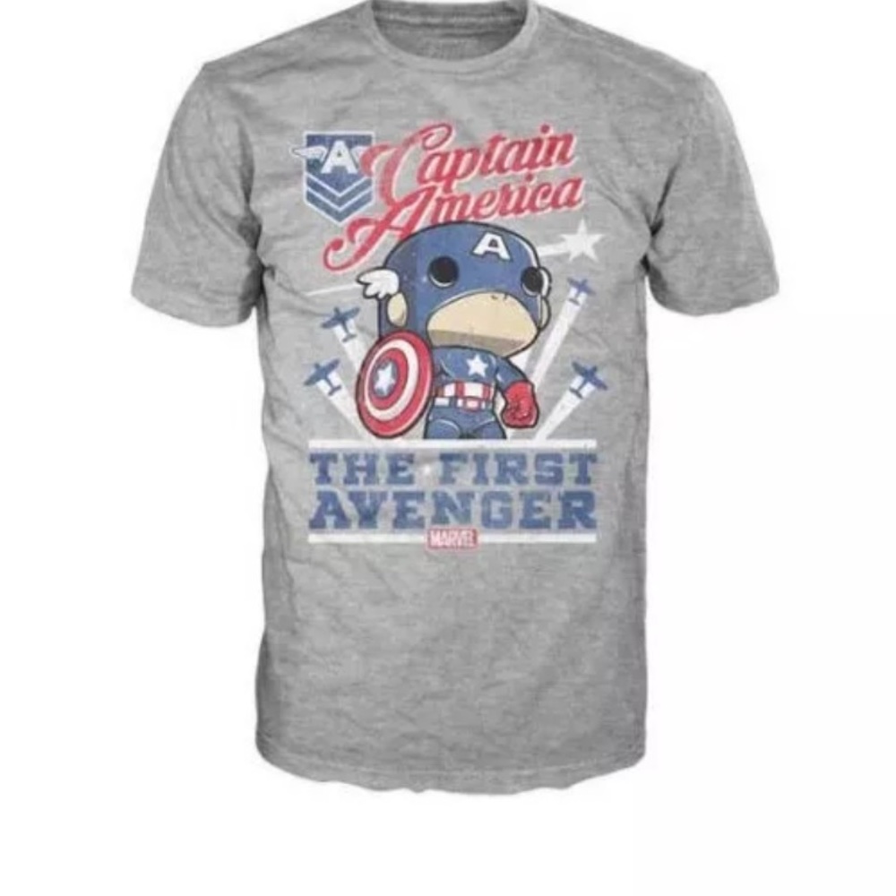 Funko Pop! Unisex Captain America t-shirt New