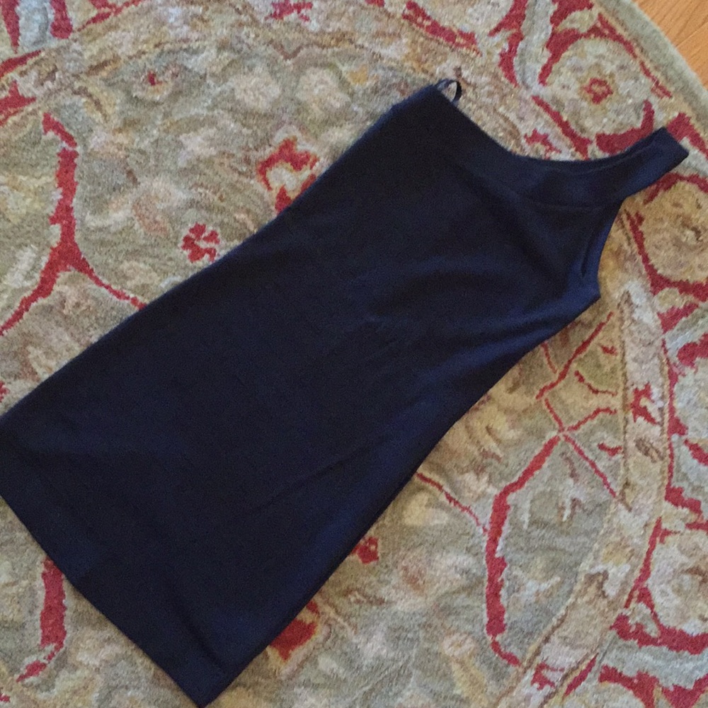 Forever 21 sz s black one shoulder body con dress