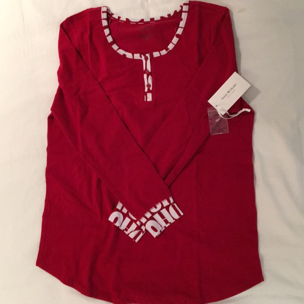 Issac Mizrahi NWT Size Medium Christmas Pjs