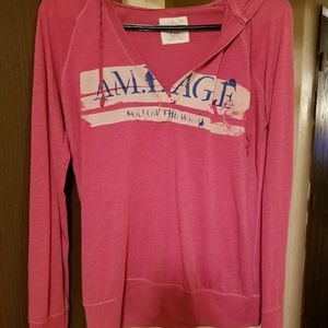 Pink hoodie T-Shirt