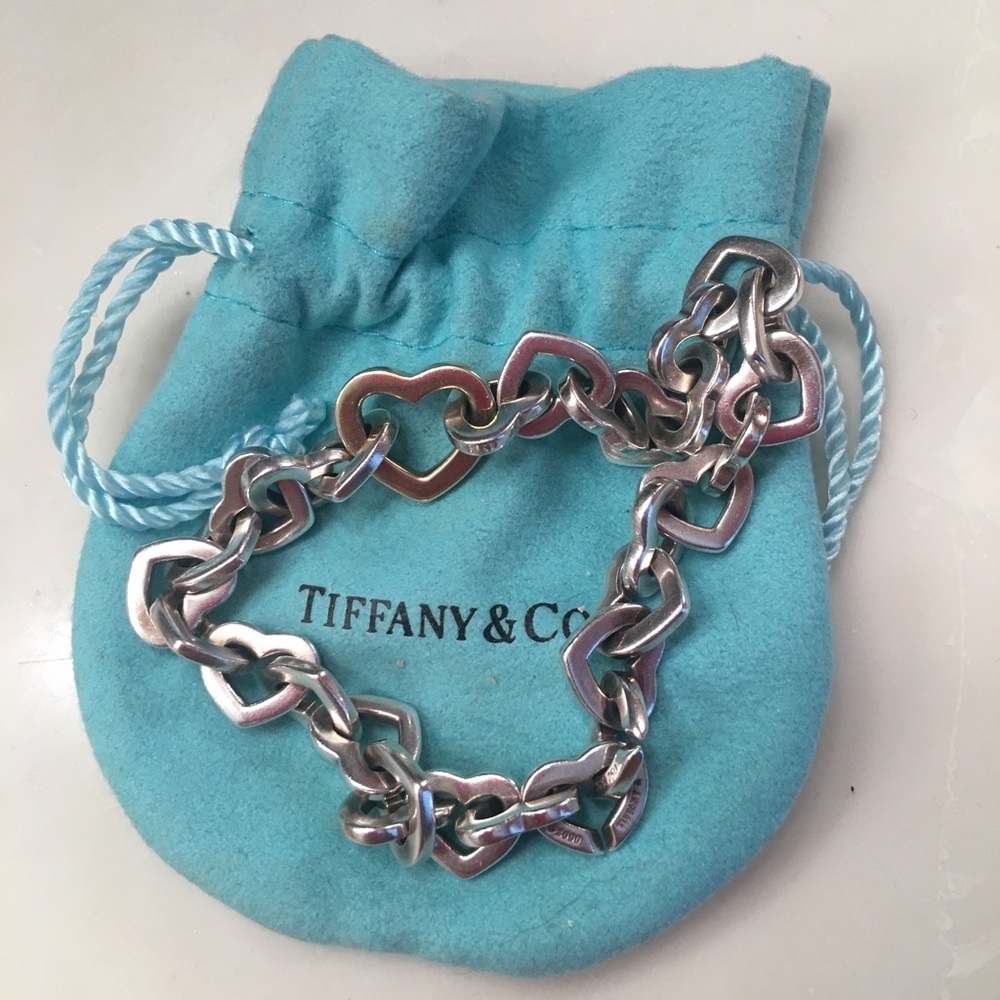 Tiffany heart bracelet