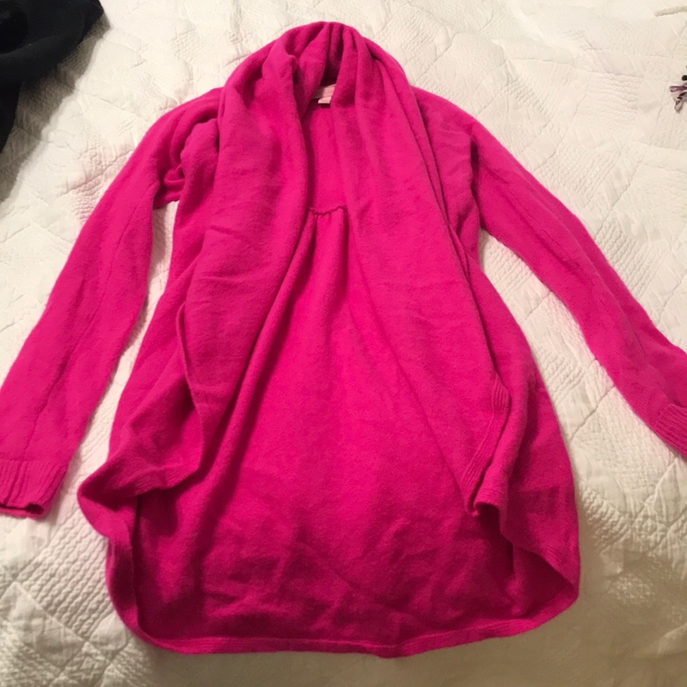 Lilly Pulitzer Pink cashmere cardigan