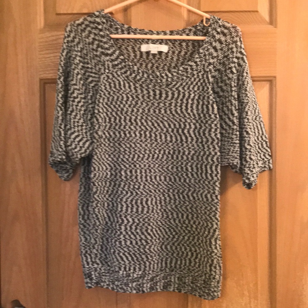 Loft short sleeve sweater top