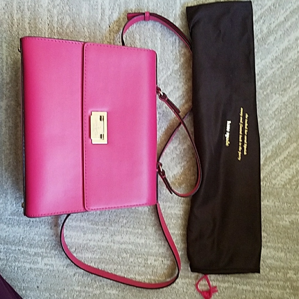 Pink Kate Spade Doris Harwood Place purse