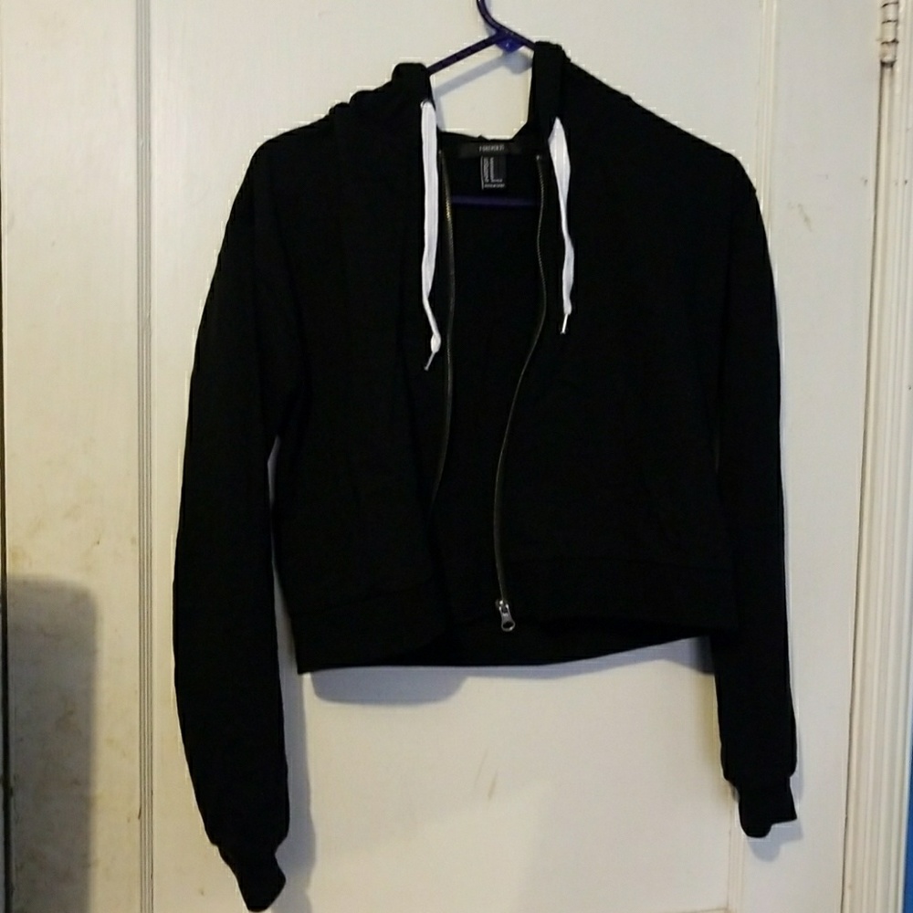 Crop hoodie