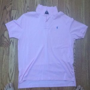 Pink polo by Ralph Lauren