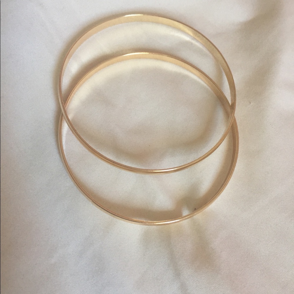 Mixit gold bangles