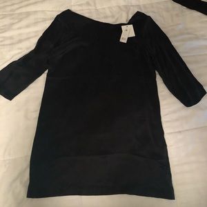 Black Silk Joie Dress size L