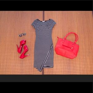 Black and white dress