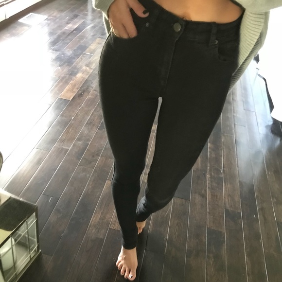 garage retro high waisted jeans