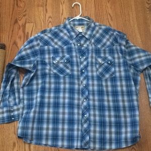 Long sleeve casual button down from Wrangler